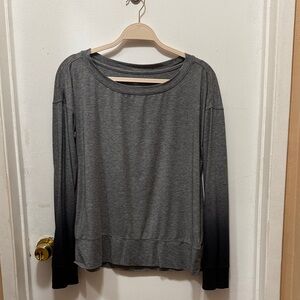 GAP Charcoal Ombre Long Sleeve Tee